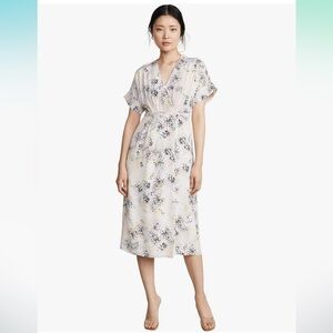 EQUIPMENT - Kimono Tavine Silk Wrap Dress